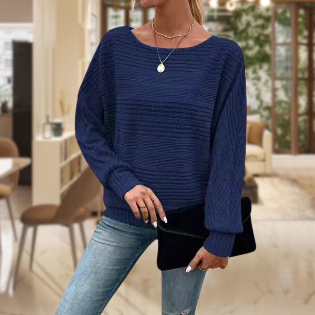 AMANDA | COZY TEXTURED SWEATER FOR WOMAN