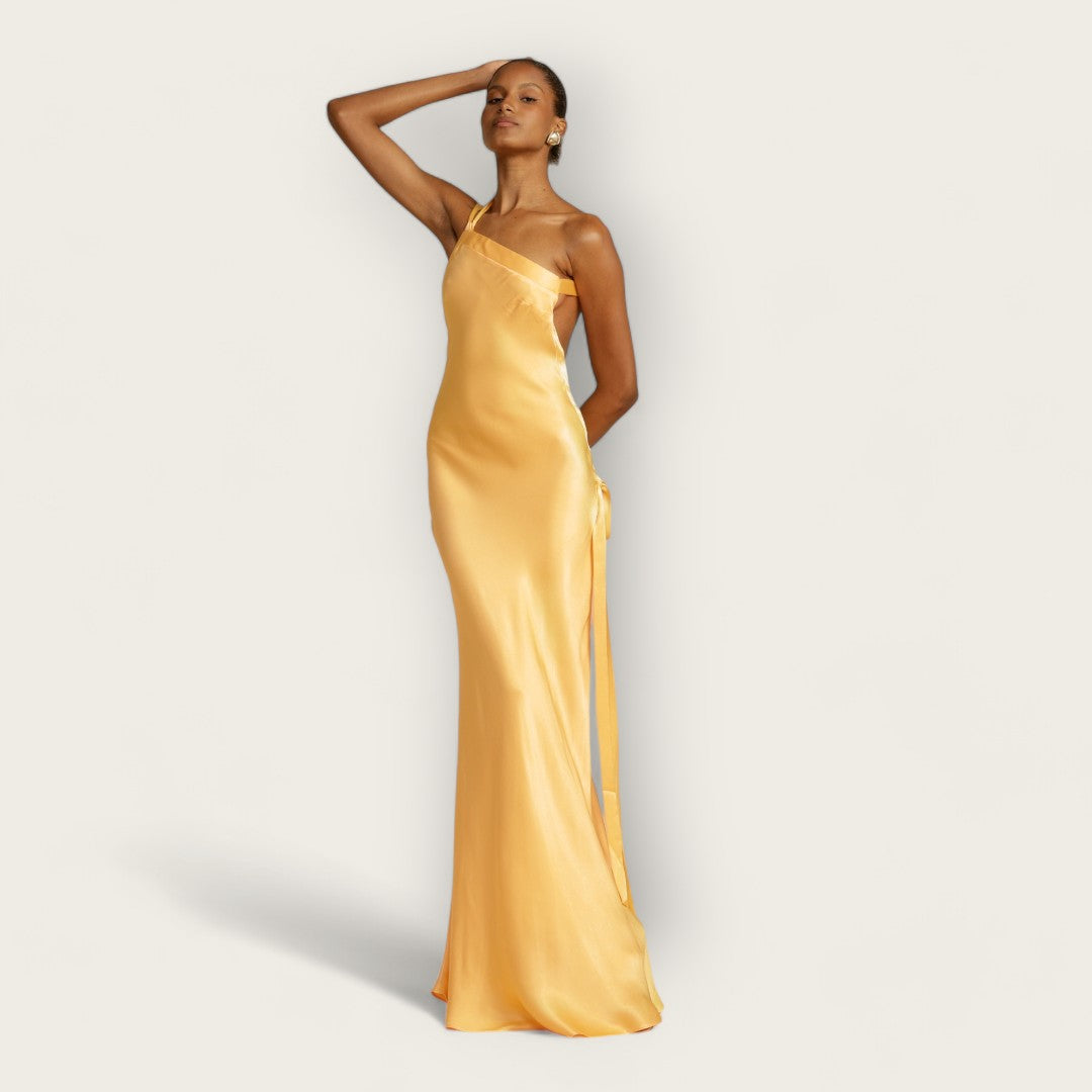 Selene | Maxi Dress - Gold