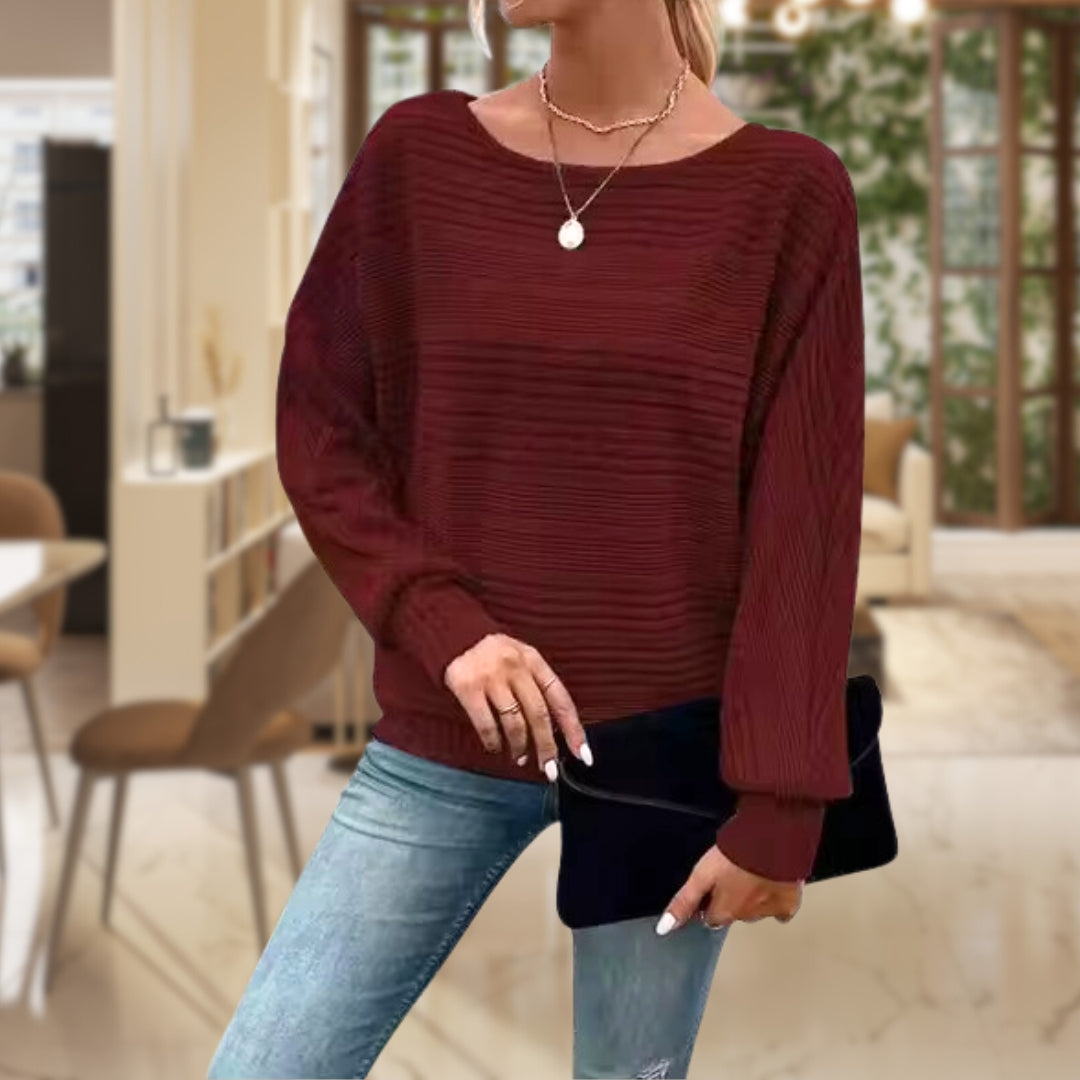 AMANDA | COZY TEXTURED SWEATER FOR WOMAN