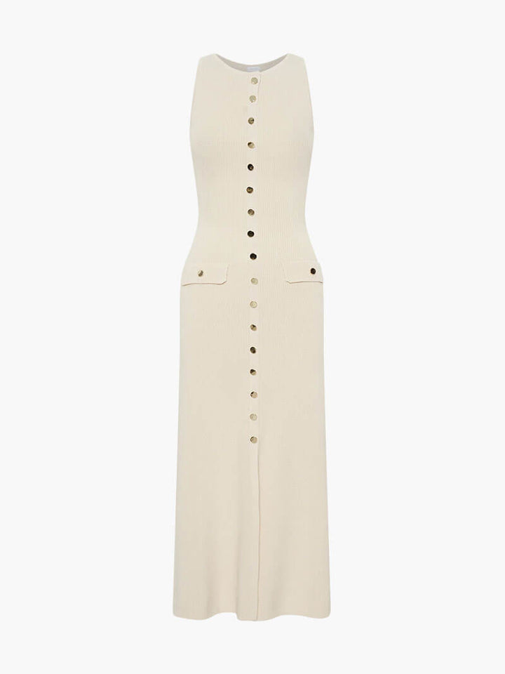 Georgia | Maxi Dress - Beige