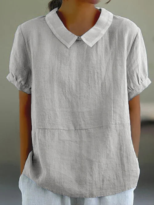 AMALIE | ELEGANT COTTON SHIRT