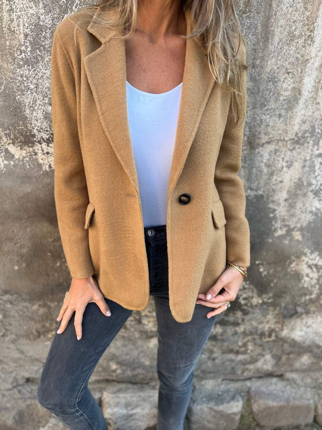 ADRIANA | ONE BUTTON BLAZER