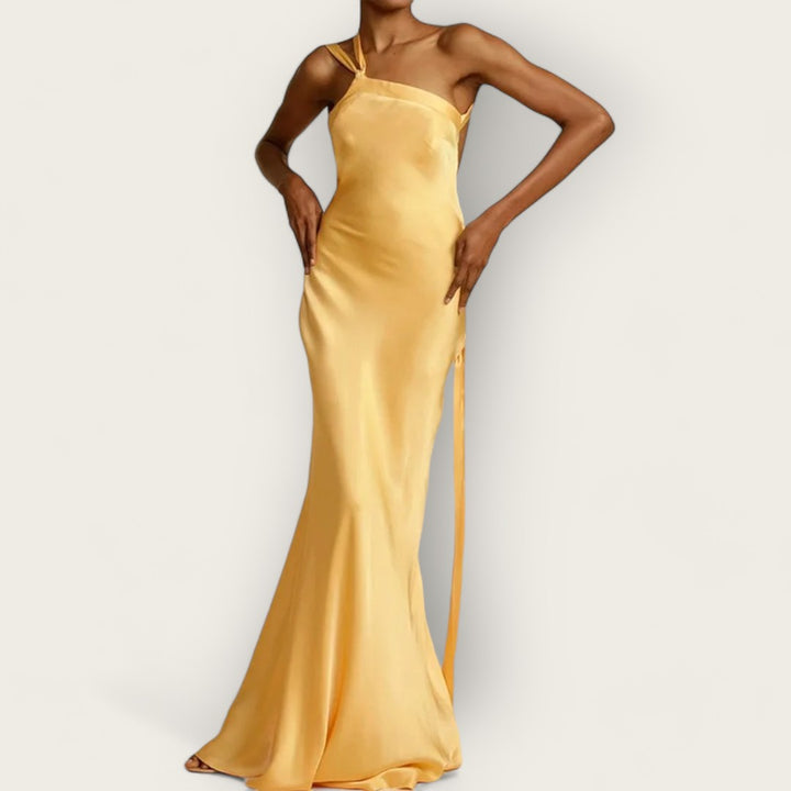 Selene | Maxi Dress - Gold